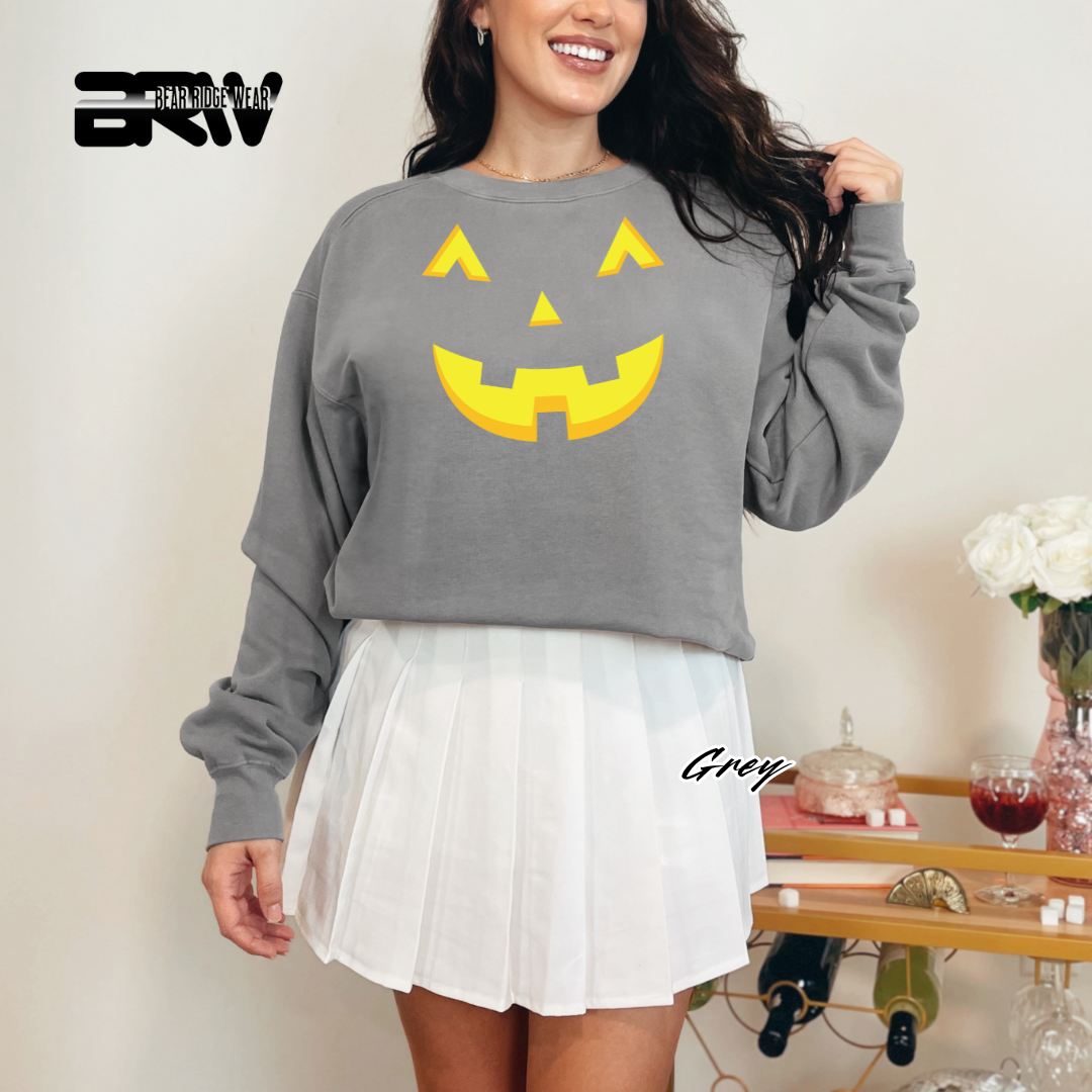 'Jack o Lantern' Fall Long Sleeve Tee