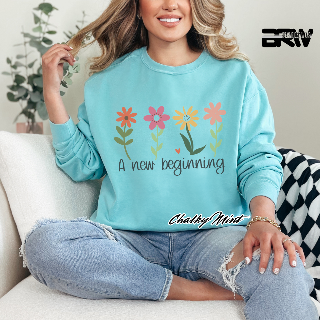 'A New Beginning' Long Sleeve Tee