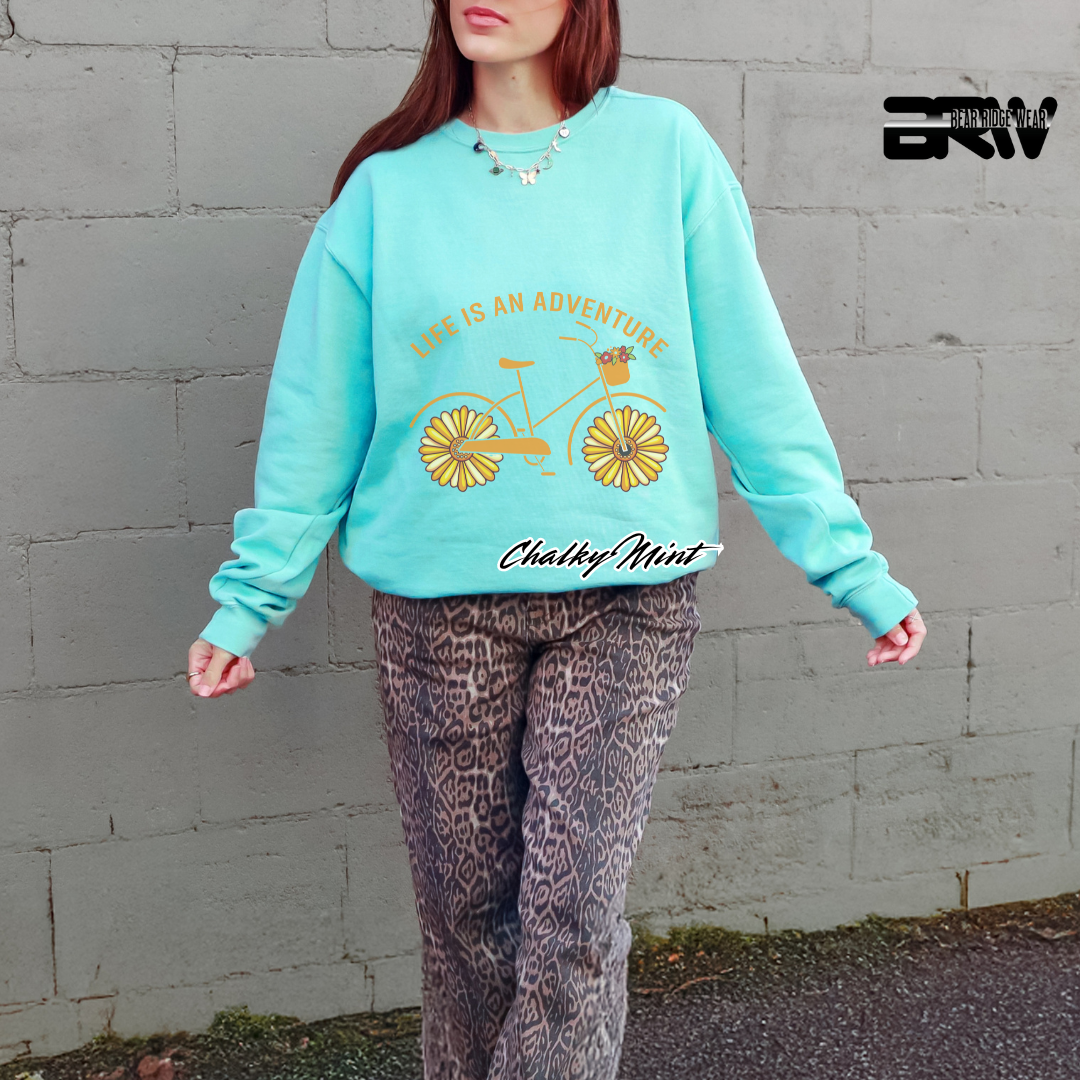 'Life is an adventure' Long Sleeve Tee