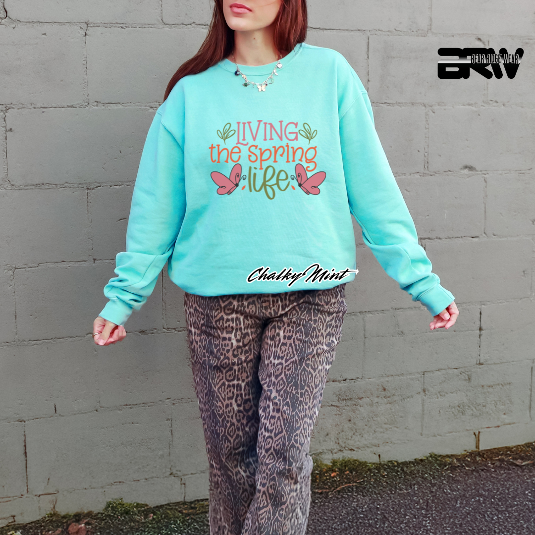 'Living the Spring Life' Long Sleeve Tee
