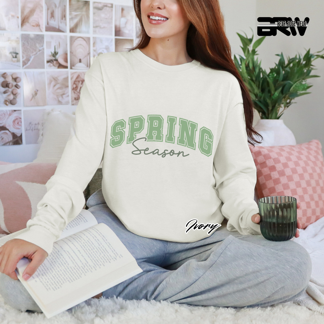 'Spring Season' Long Sleeve Tee
