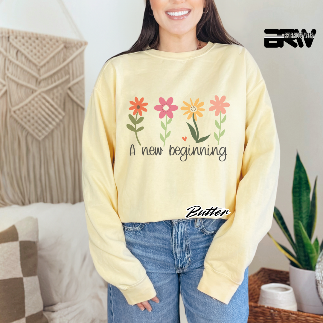 'A New Beginning' Long Sleeve Tee