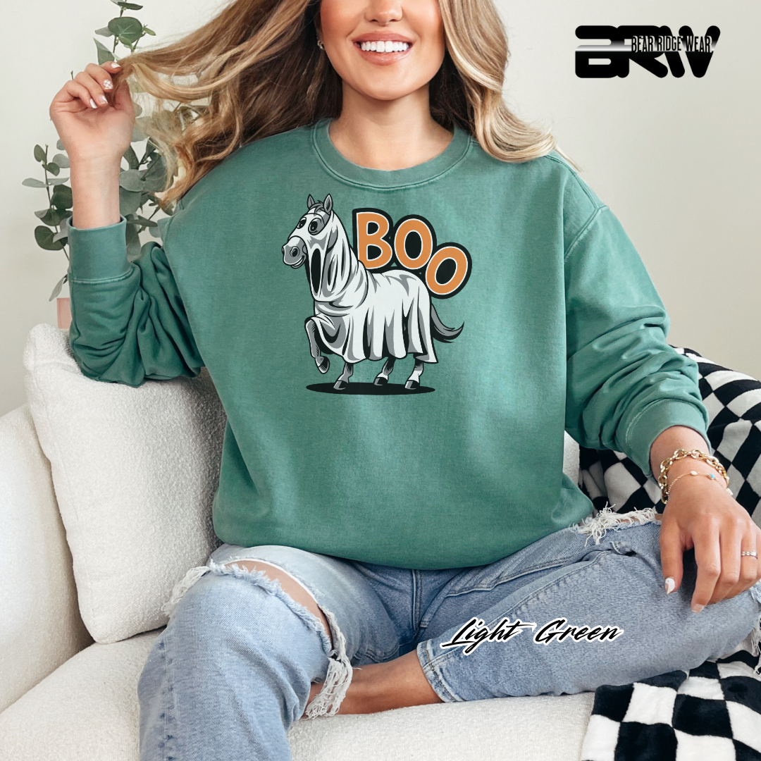 'Horse-Boo' Fall Long Sleeve Tee