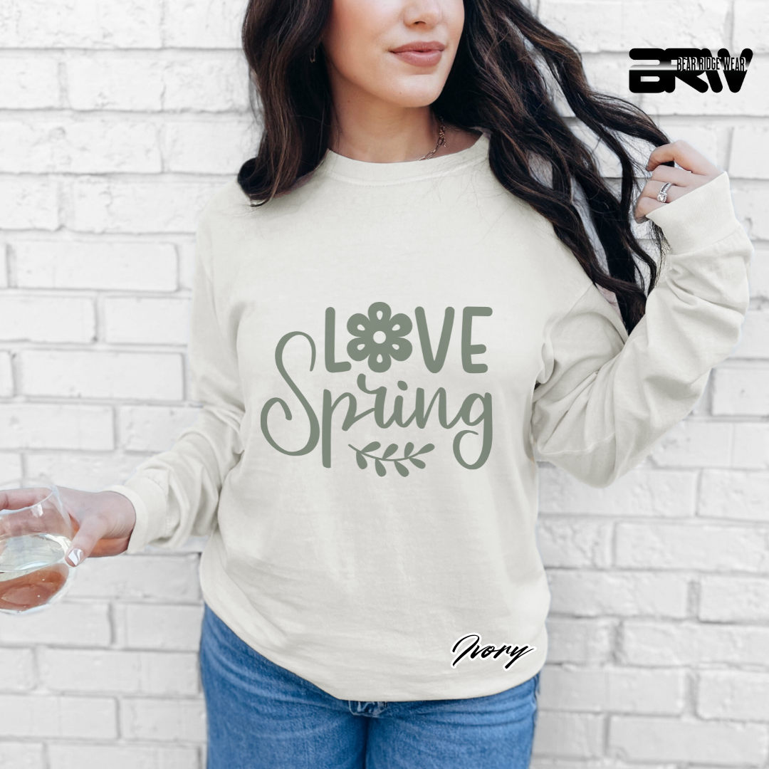 'Love Spring' Long Sleeve Tees
