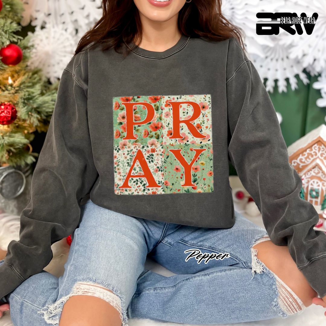 'Pray' Faith Long Sleeve Tee
