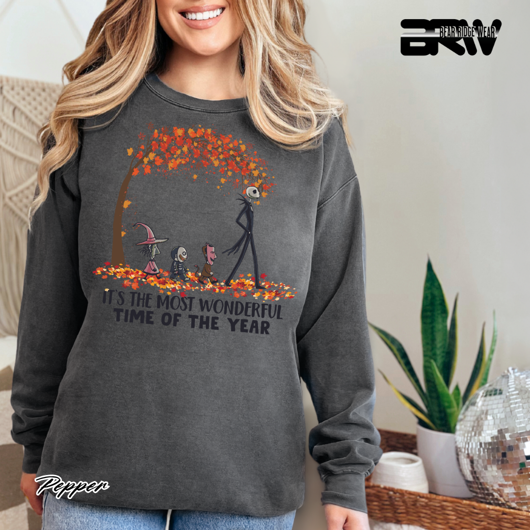 'Its The Most Wonderful Time' Fall Long Sleeve Tee