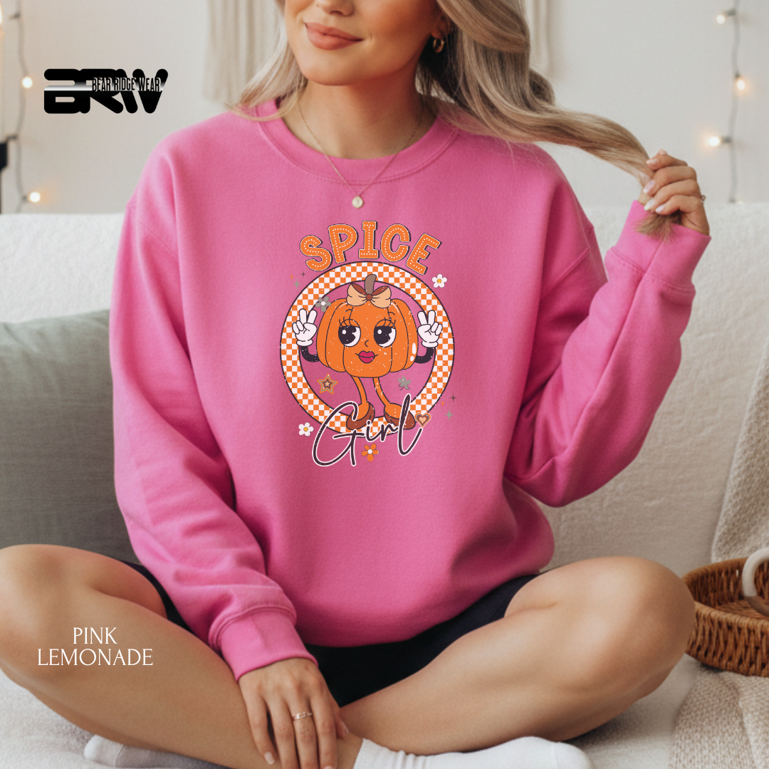 'Spice Girl' Fall Crewneck Sweatshirt