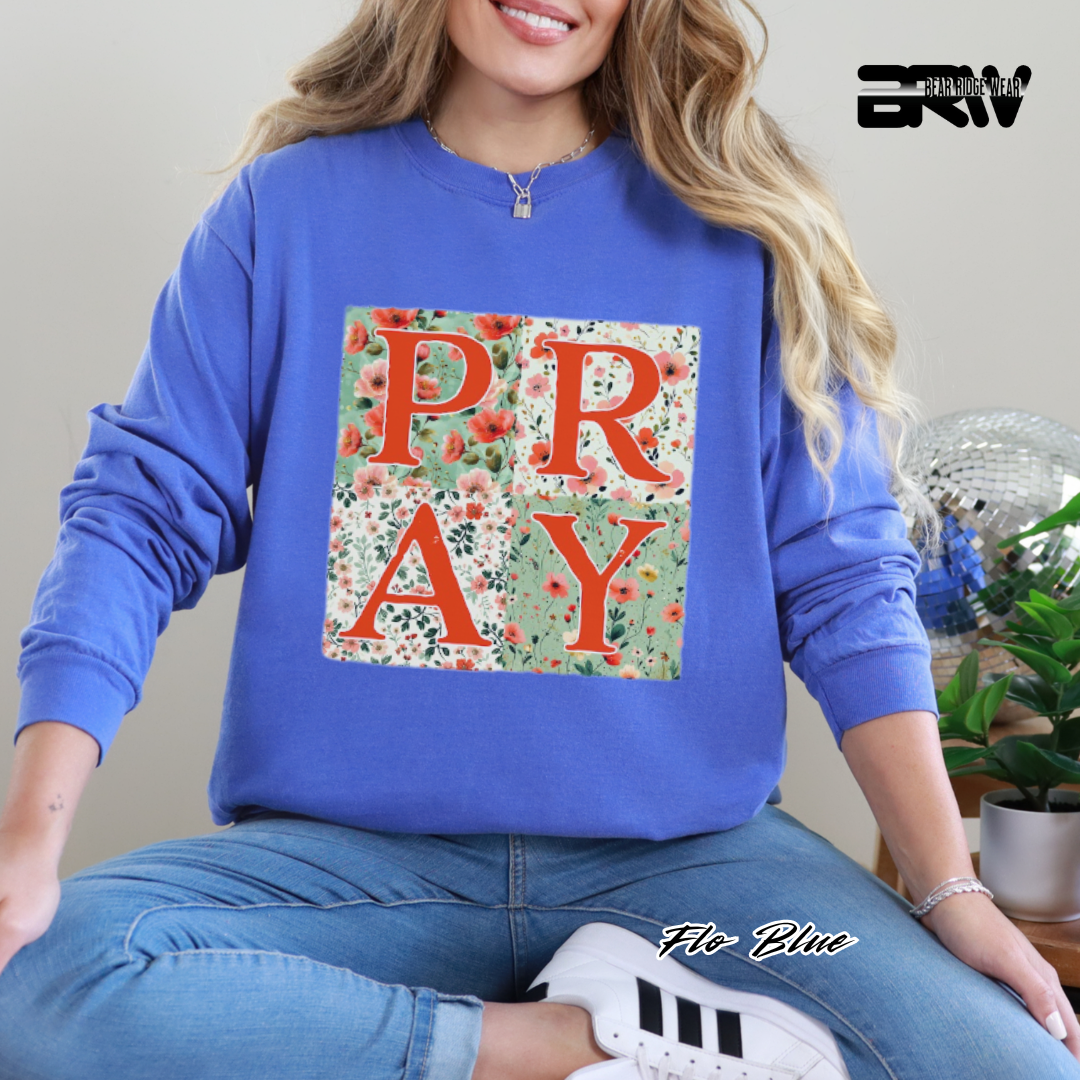 'Pray' Faith Long-Sleeve Tee