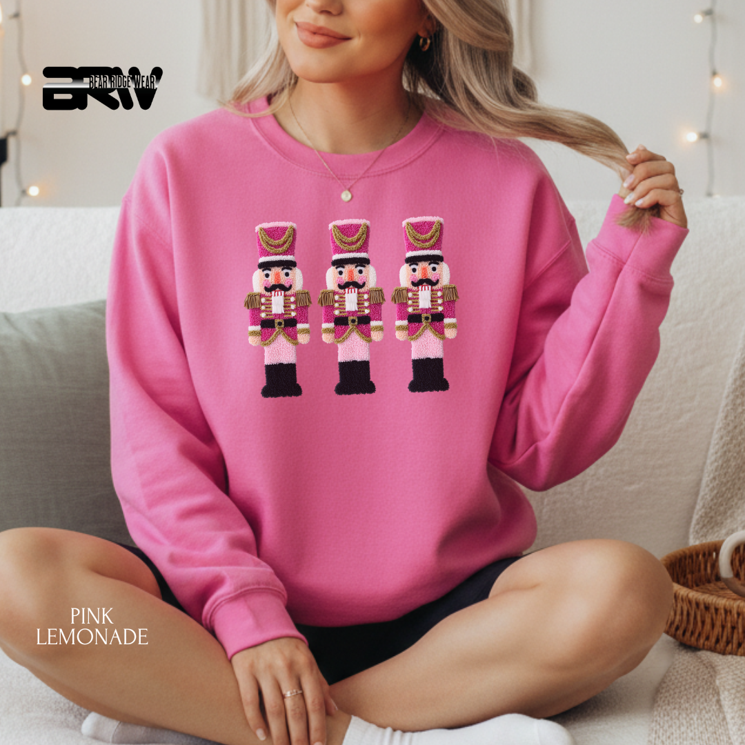'Nutcracker Yarn' Christmas Crewneck Sweatshirt