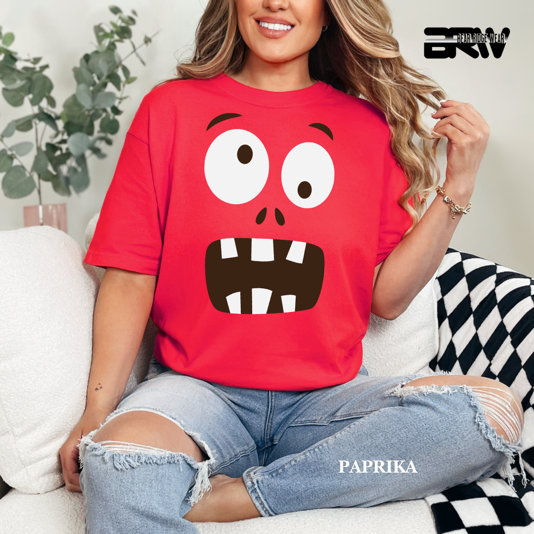 'Monster face' Fall Tee