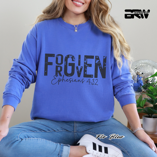 'Forgiven' Faith Long-Sleeve Tee