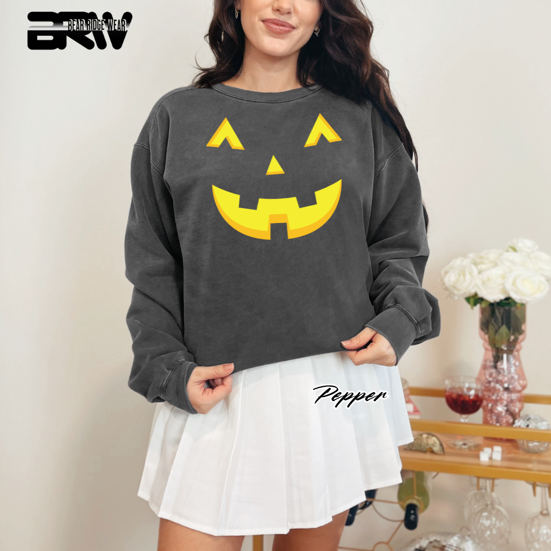 'Jack o Lantern' Fall Long Sleeve Tee
