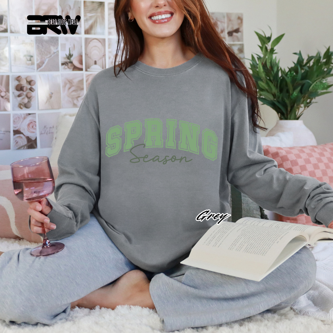 'Spring Season' Long Sleeve Tee