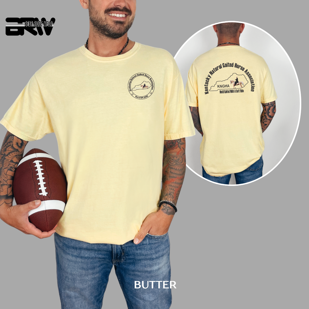 KNGHA MENS T-SHIRT BLACK