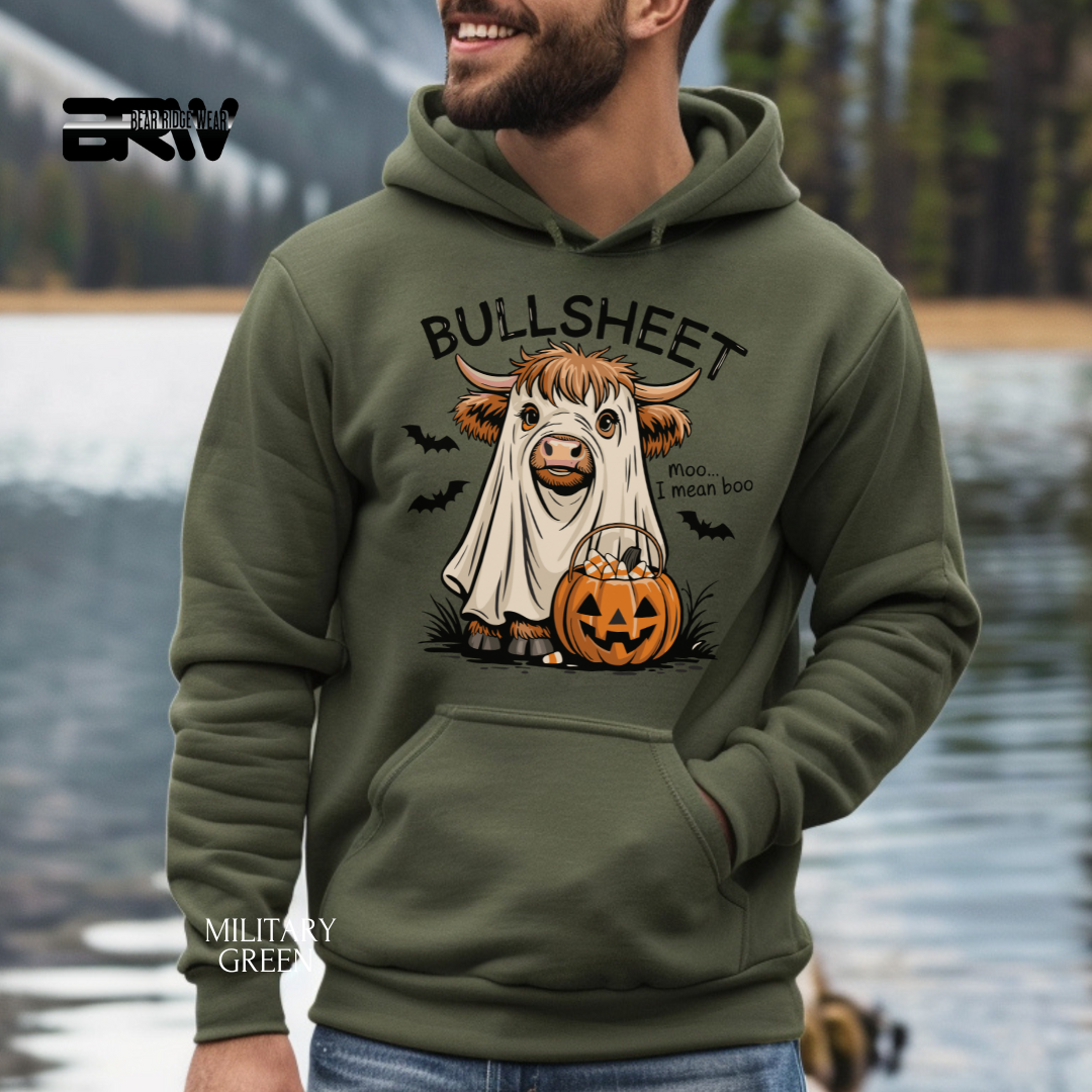 'Bull Sheet-Boo' Fall Hoodies