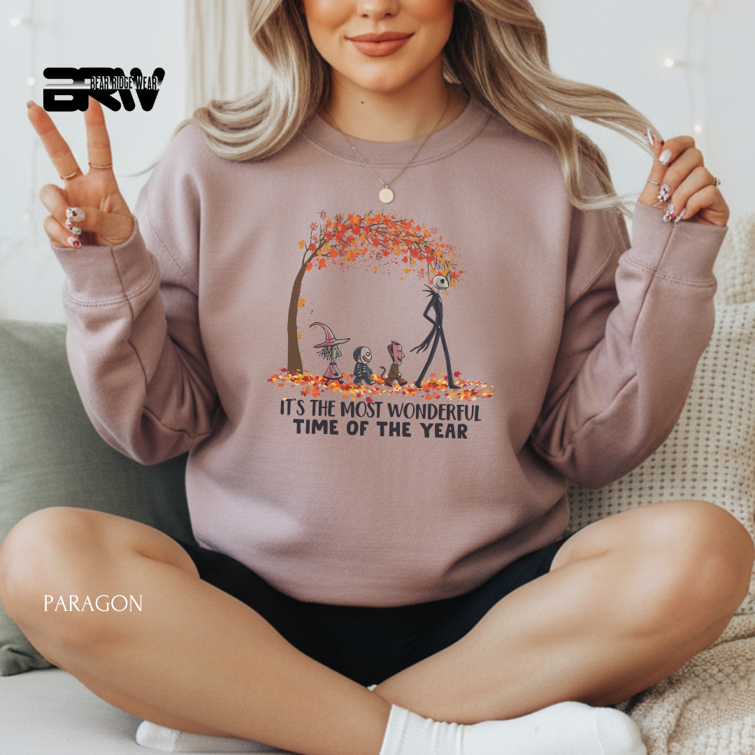 'Its The Most Wonderful Time' Fall Crewneck Sweatshirt