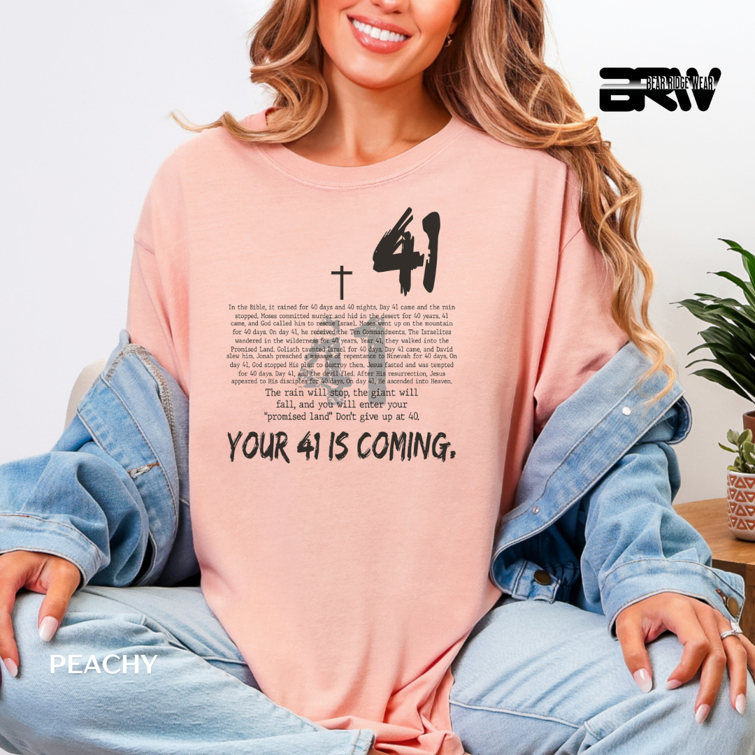 'Your 41' Faith Tee