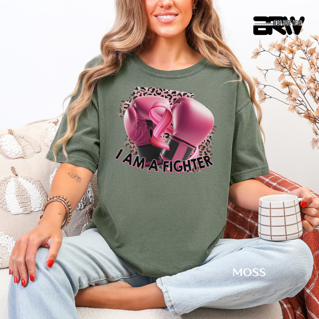 'Breast Cancer I am a fighter' Awareness Tee