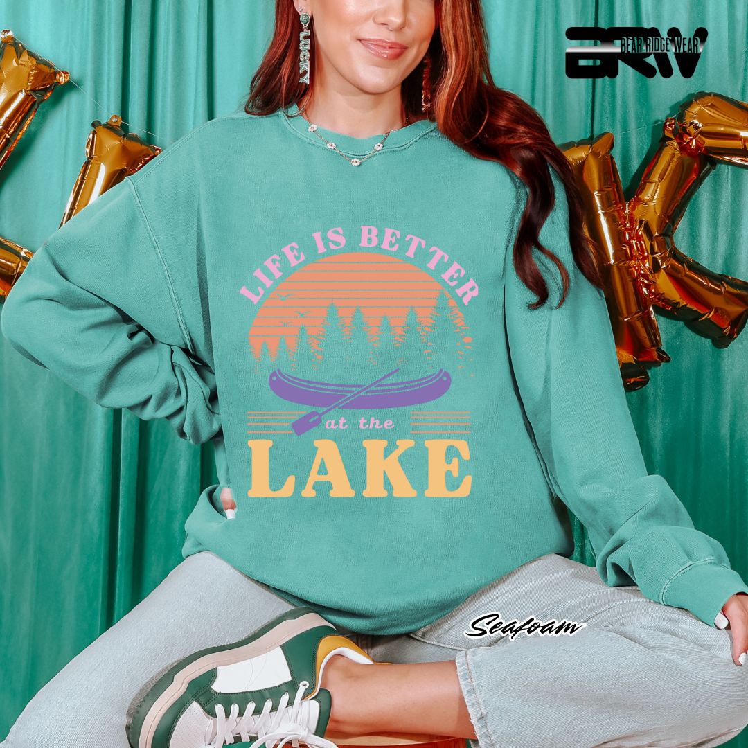 'Life Is Better At The Lake' Summer Long-Sleeve Tee