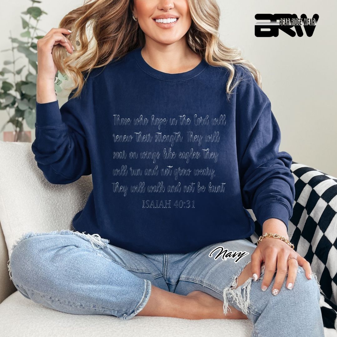 'Get Your Hope Up Back' Faith Long Sleeve Tee