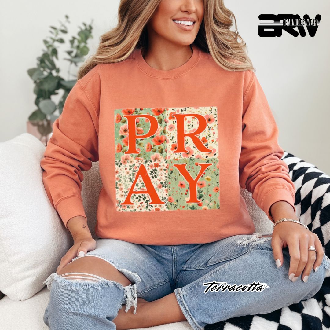 'Pray' Faith Long Sleeve Tee