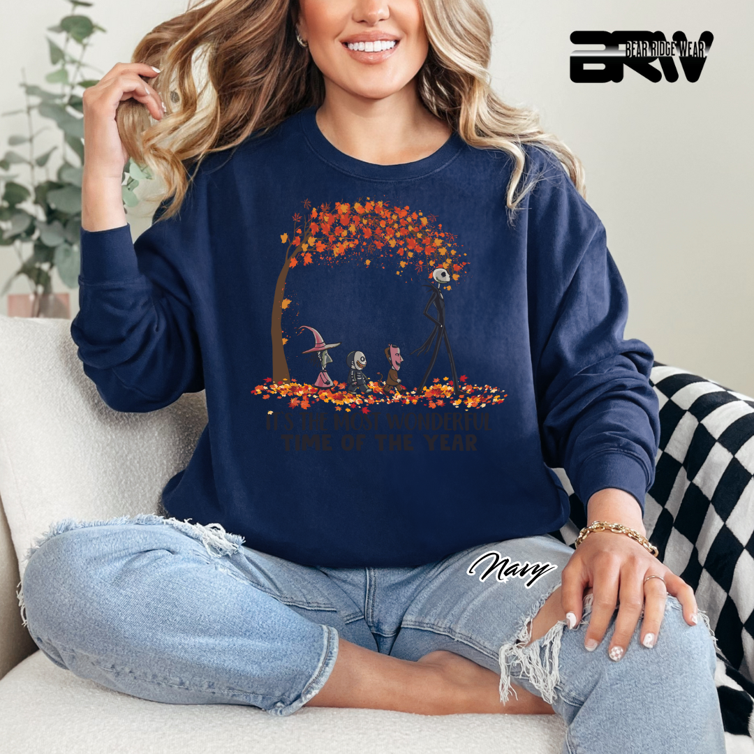 'Its The Most Wonderful Time' Fall Long Sleeve Tee