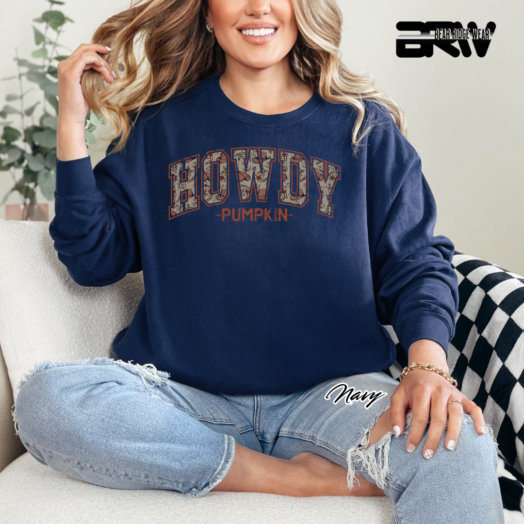 'Howdy Pumpkin' Fall Long Sleeve Tee