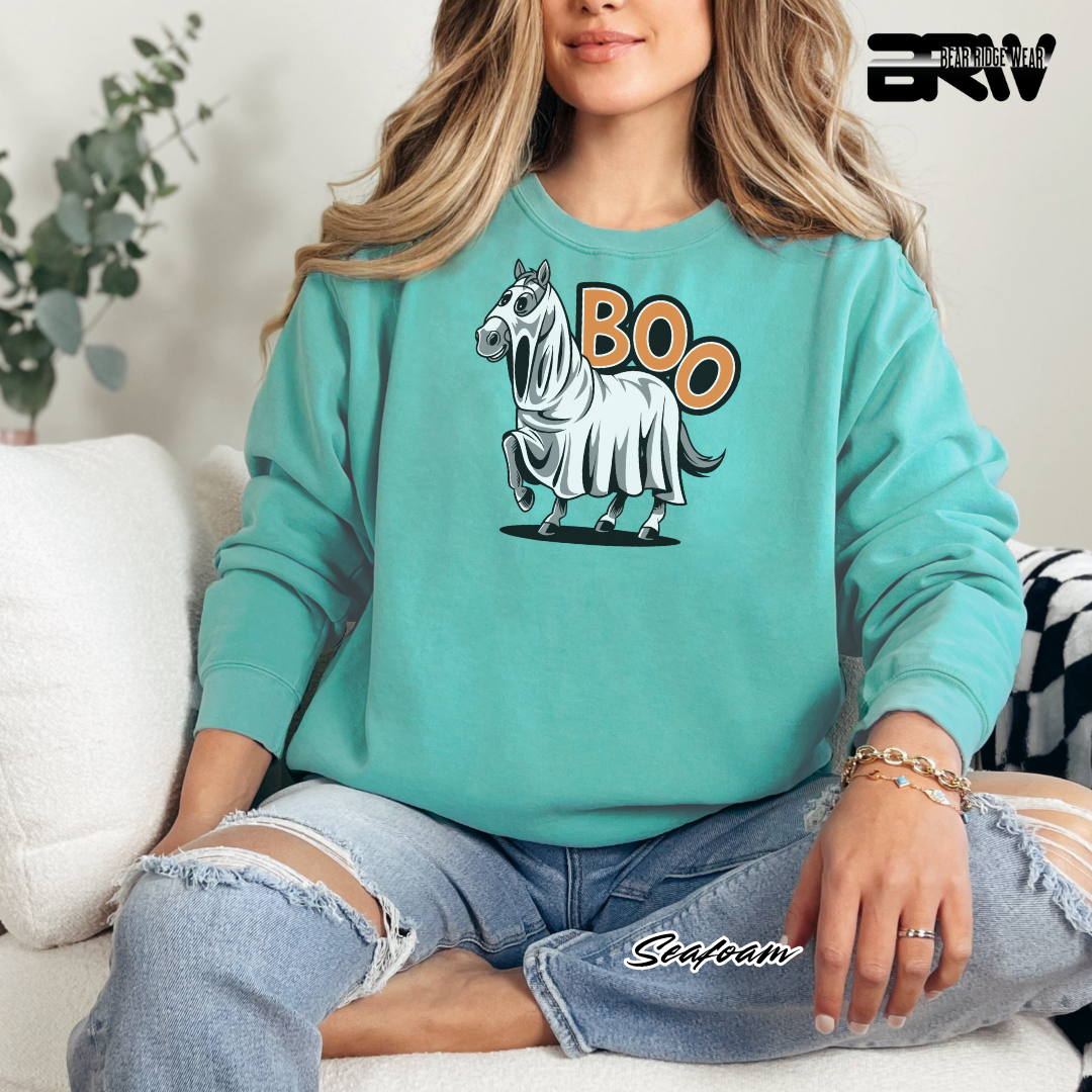 'Horse-Boo' Fall Long Sleeve Tee