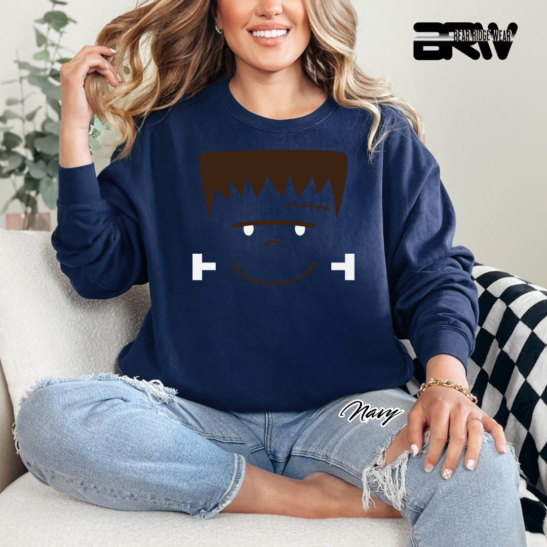 'Frankenstein' Fall Long Sleeve Tee