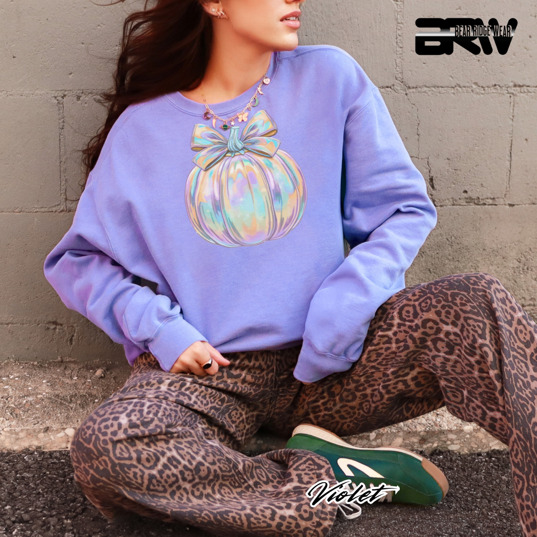 'Iridescent Pumpkin' Fall Long Sleeve Tee