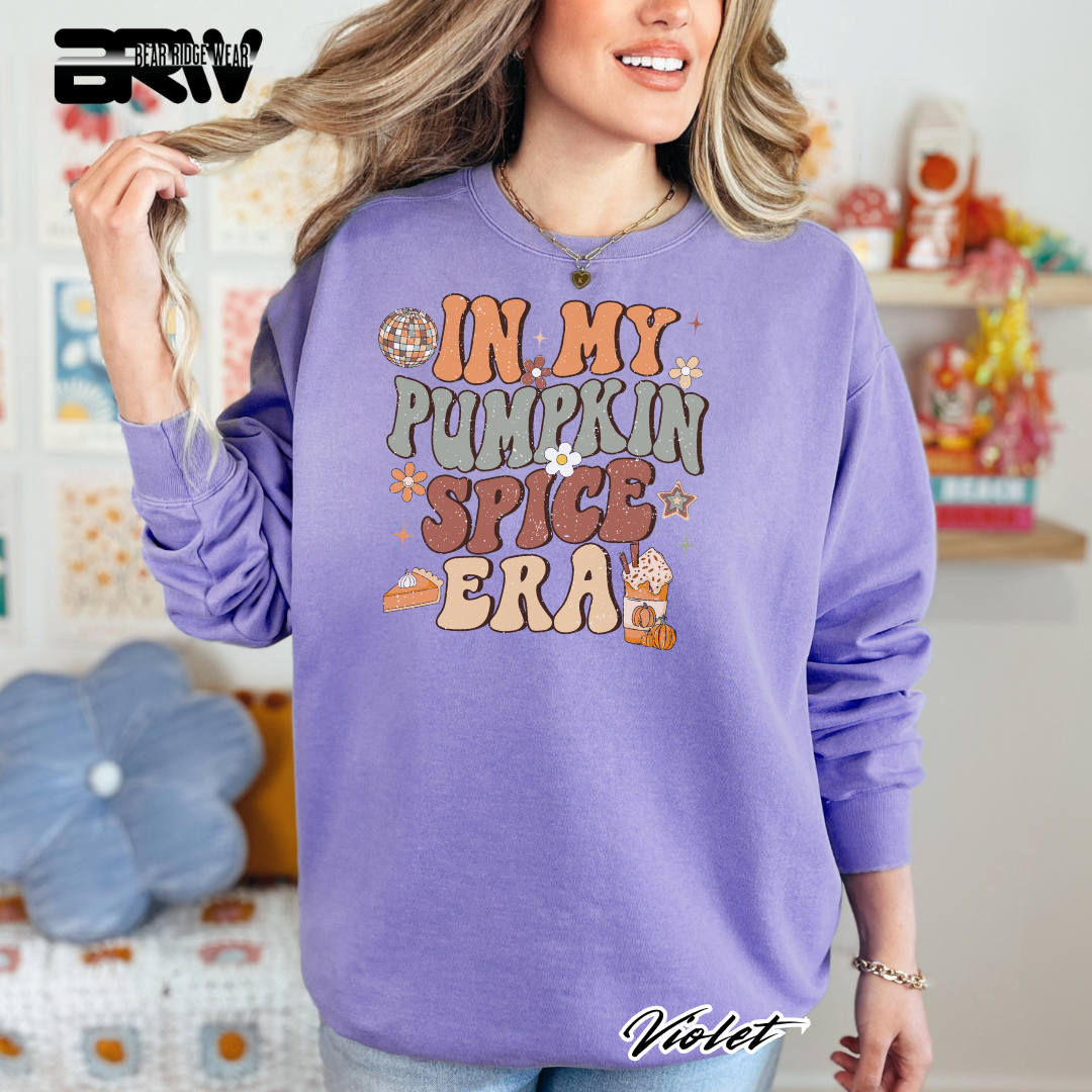 'In My Pumpkin Spice Era' Fall Long Sleeve Tee