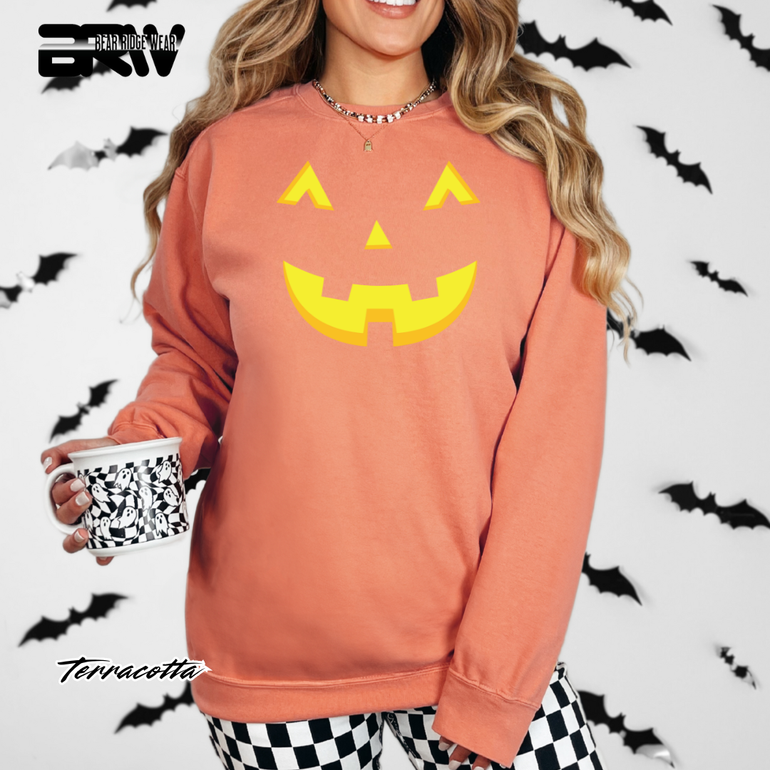 'Jack o Lantern' Fall Long Sleeve Tee