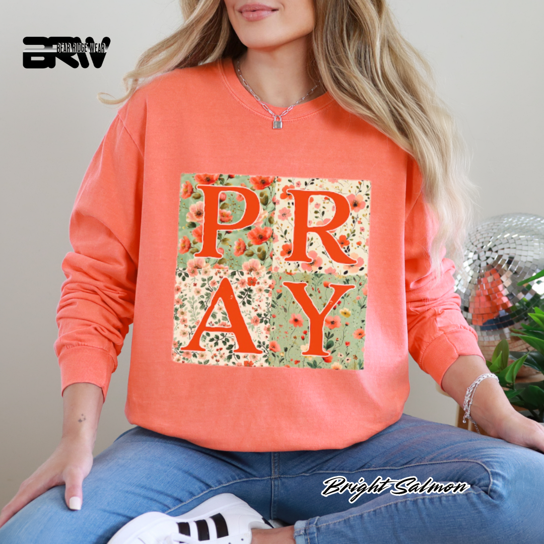 'Pray' Faith Long-Sleeve Tee