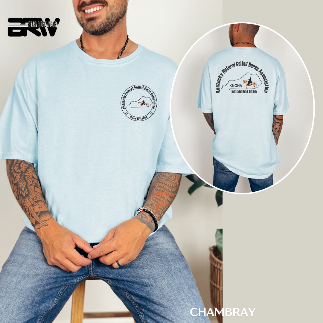 KNGHA MENS T-SHIRT BLACK