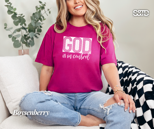 God Is In Control - Faith Tee