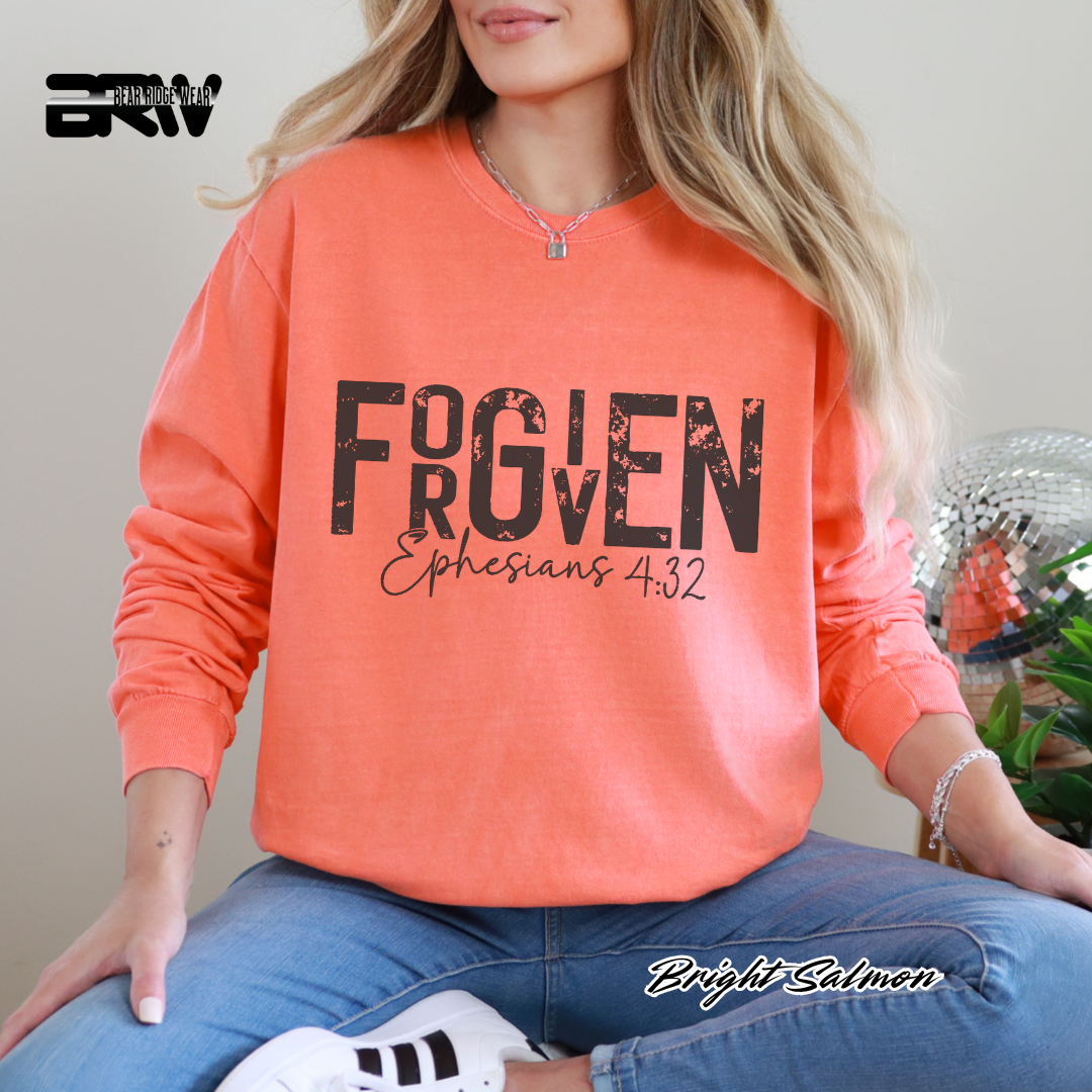'Forgiven' Faith Long-Sleeve Tee