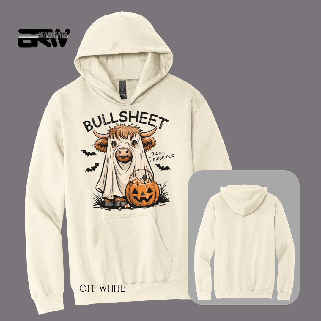 'Bull Sheet-Boo' Fall Hoodies