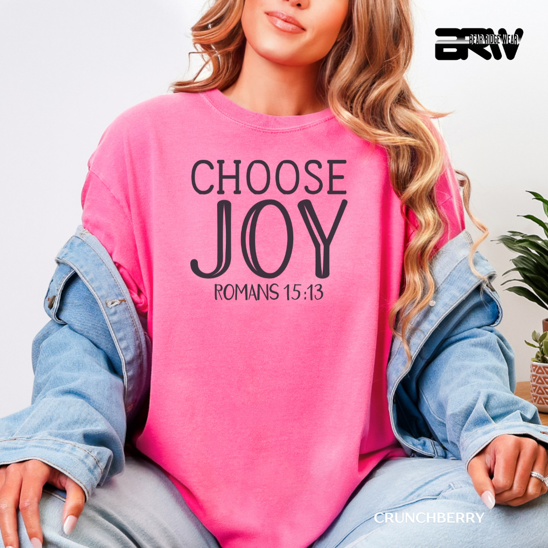 'Choose Joy' Faith Tee