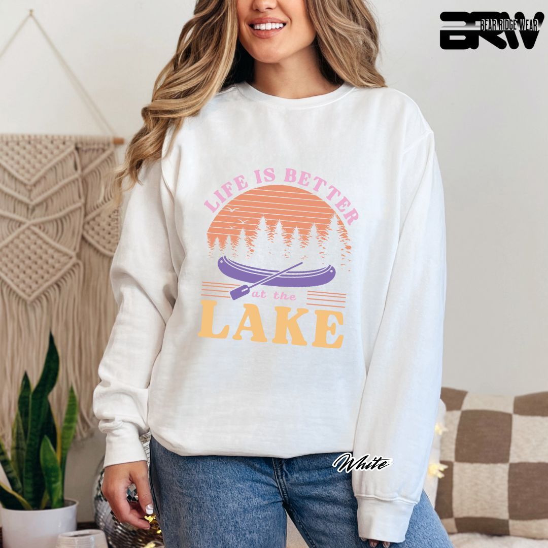 'Life Is Better At The Lake' Summer Long-Sleeve Tee