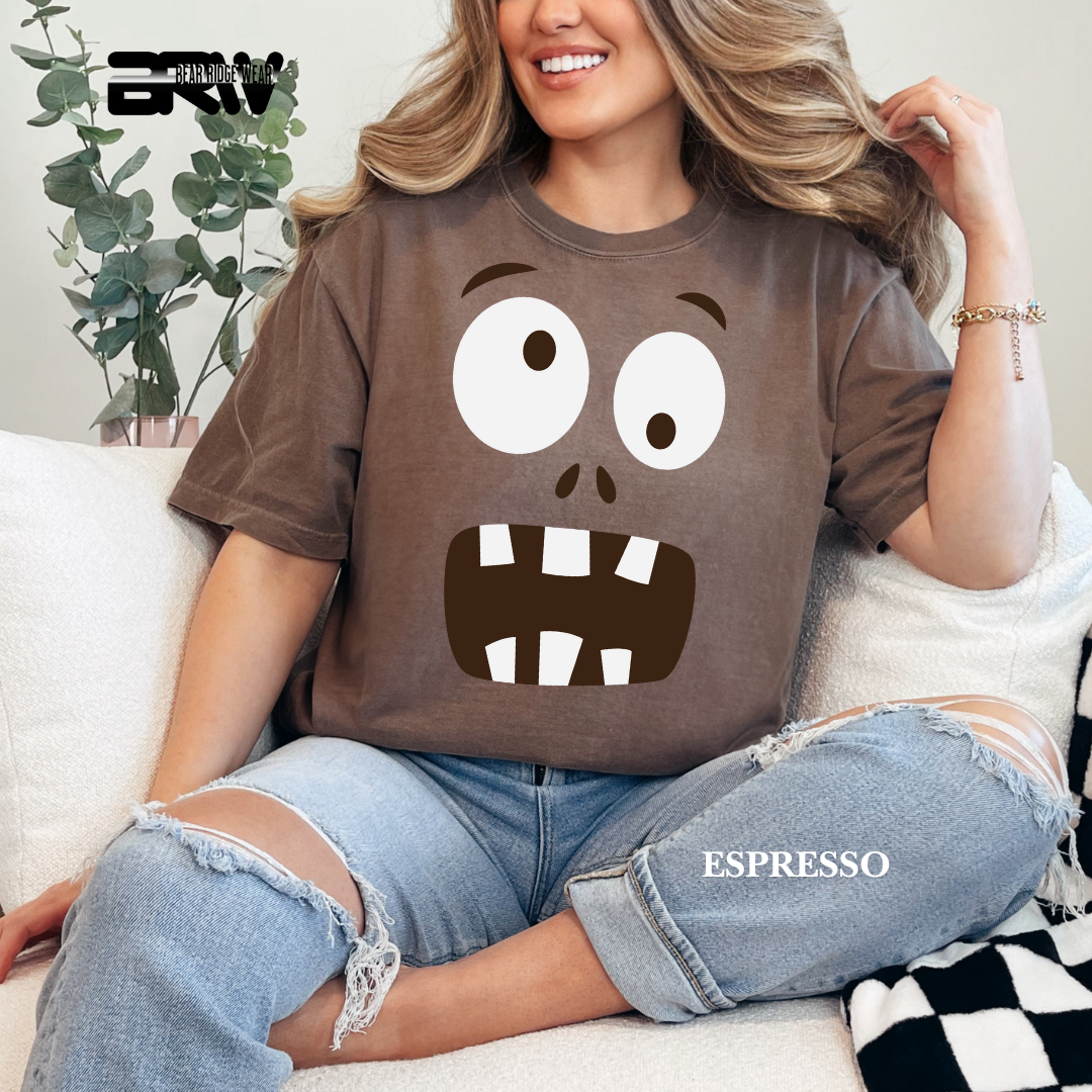 'Monster face' Fall Tee