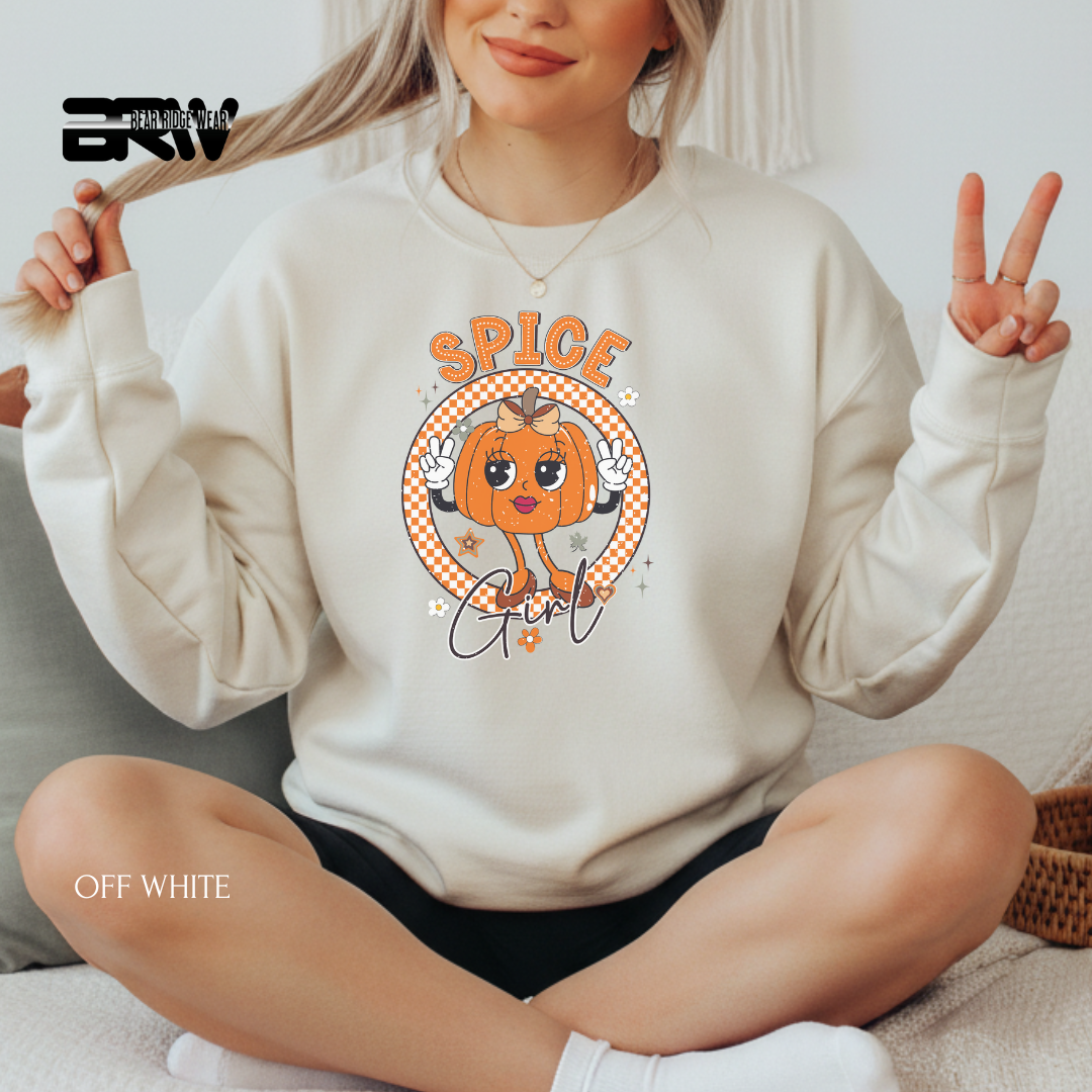 'Spice Girl' Fall Crewneck Sweatshirt