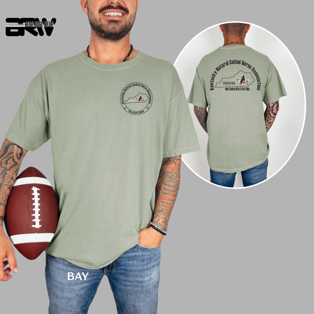 KNGHA MENS T-SHIRT BLACK