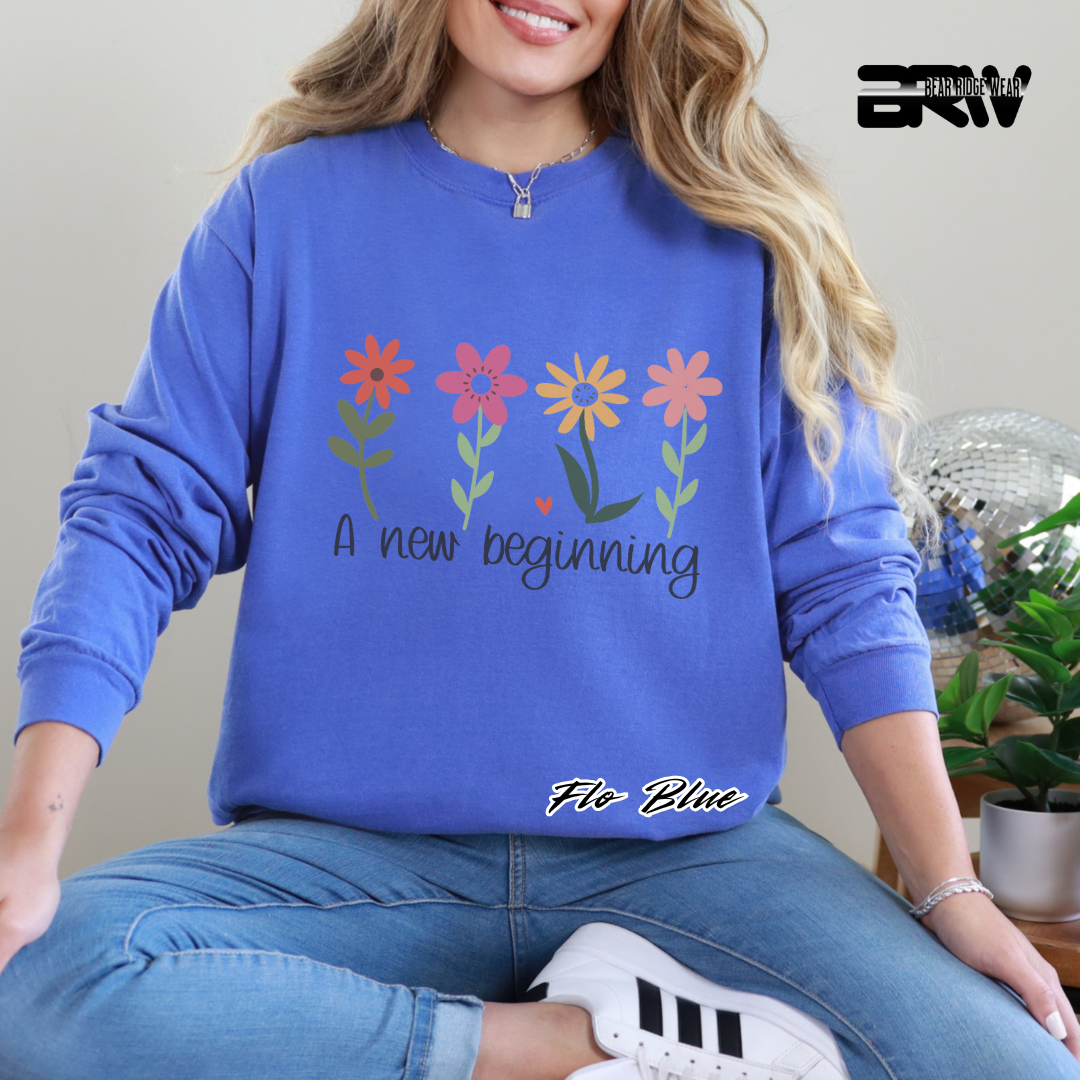 'A New Beginning' Long Sleeve Tee