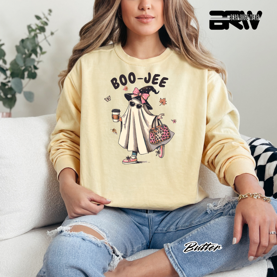 'Boujee With Purse' Fall Long Sleeve Tee