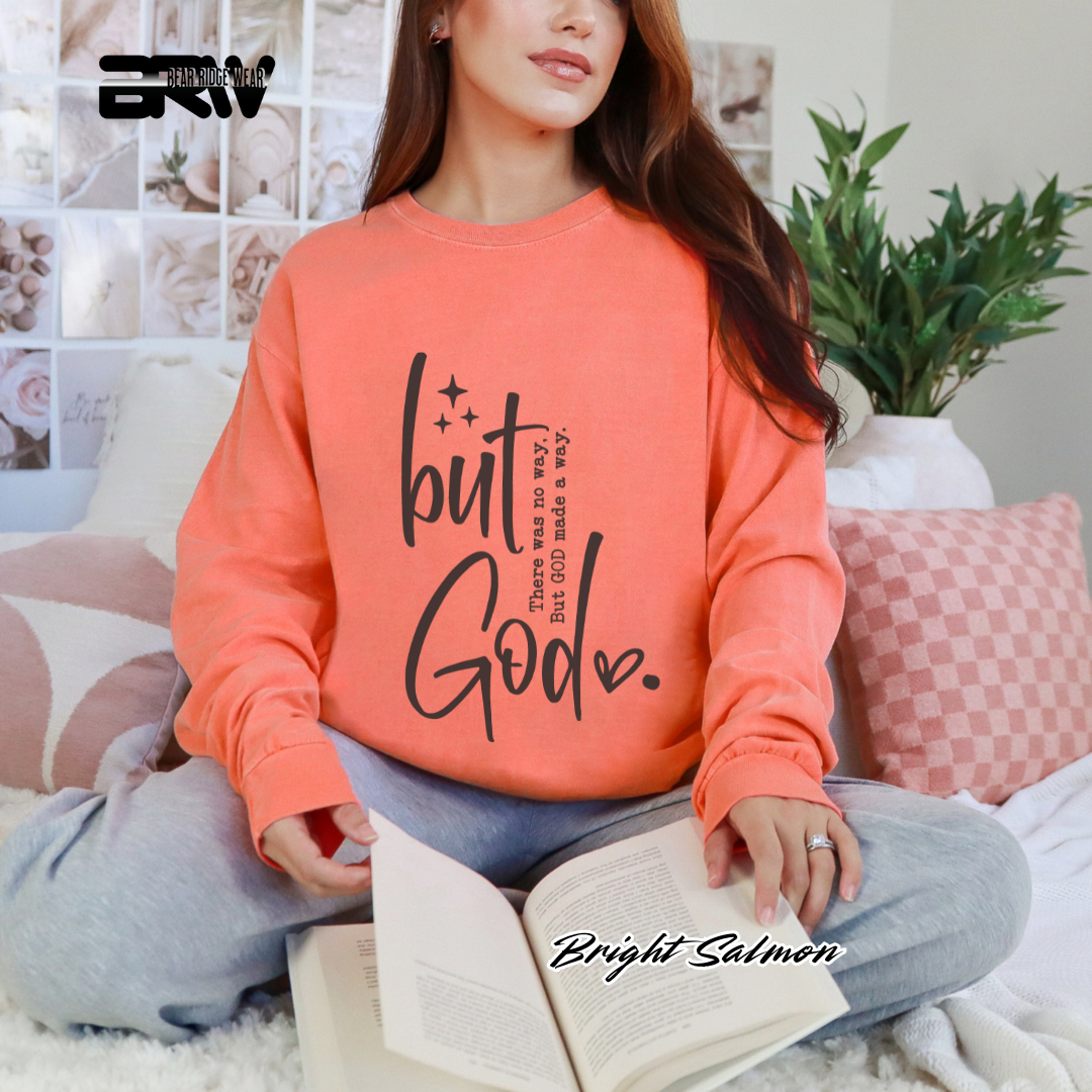 'But God Made A Way' Long-Sleeve Tee