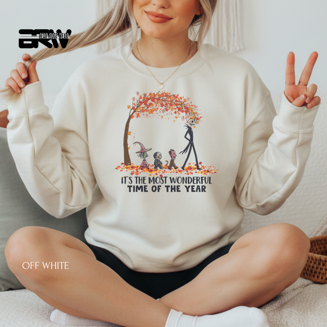 'Its The Most Wonderful Time' Fall Crewneck Sweatshirt