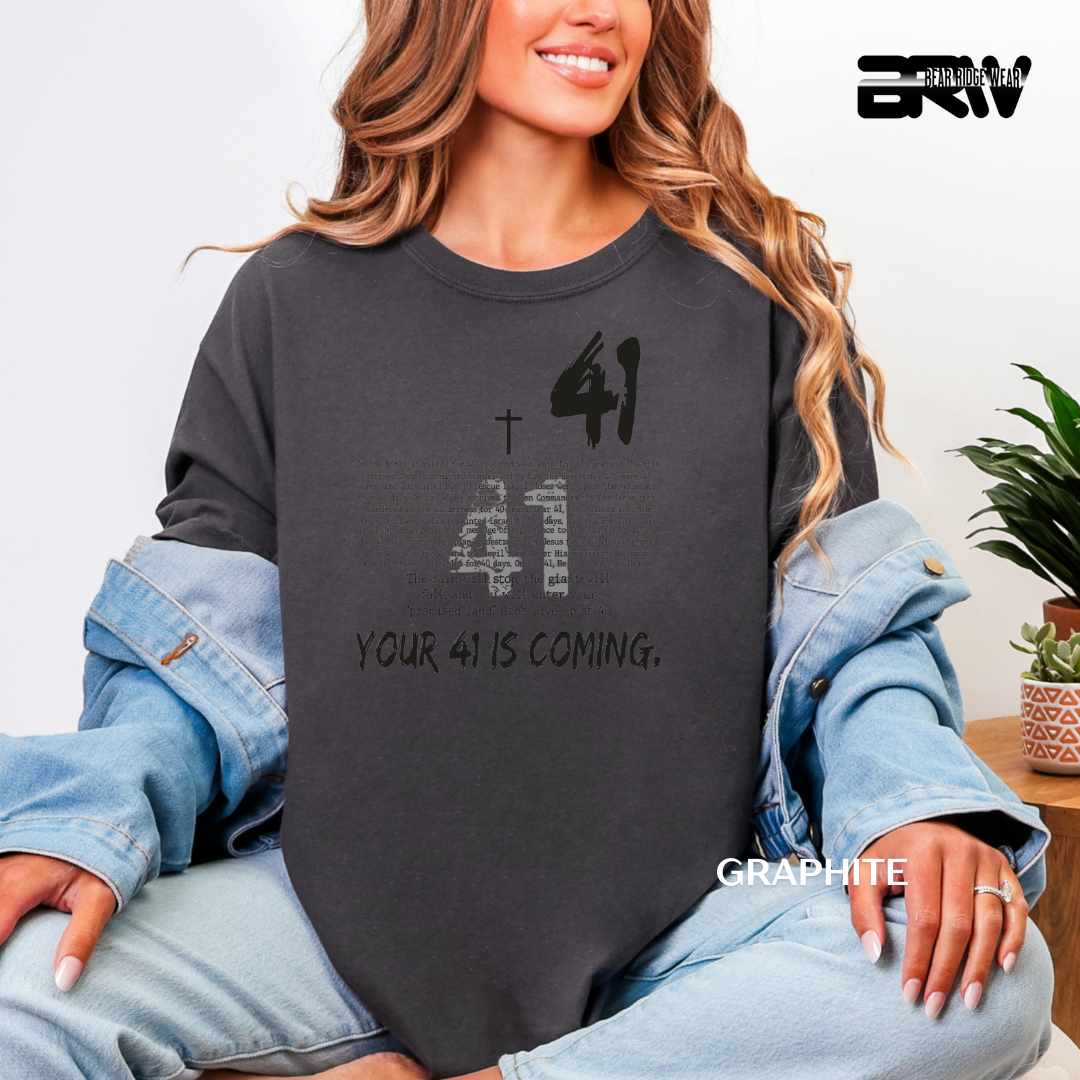 'Your 41' Faith Tee