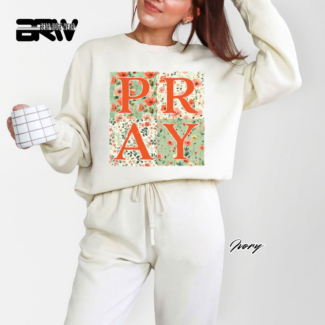 'Pray' Faith Long Sleeve Tee