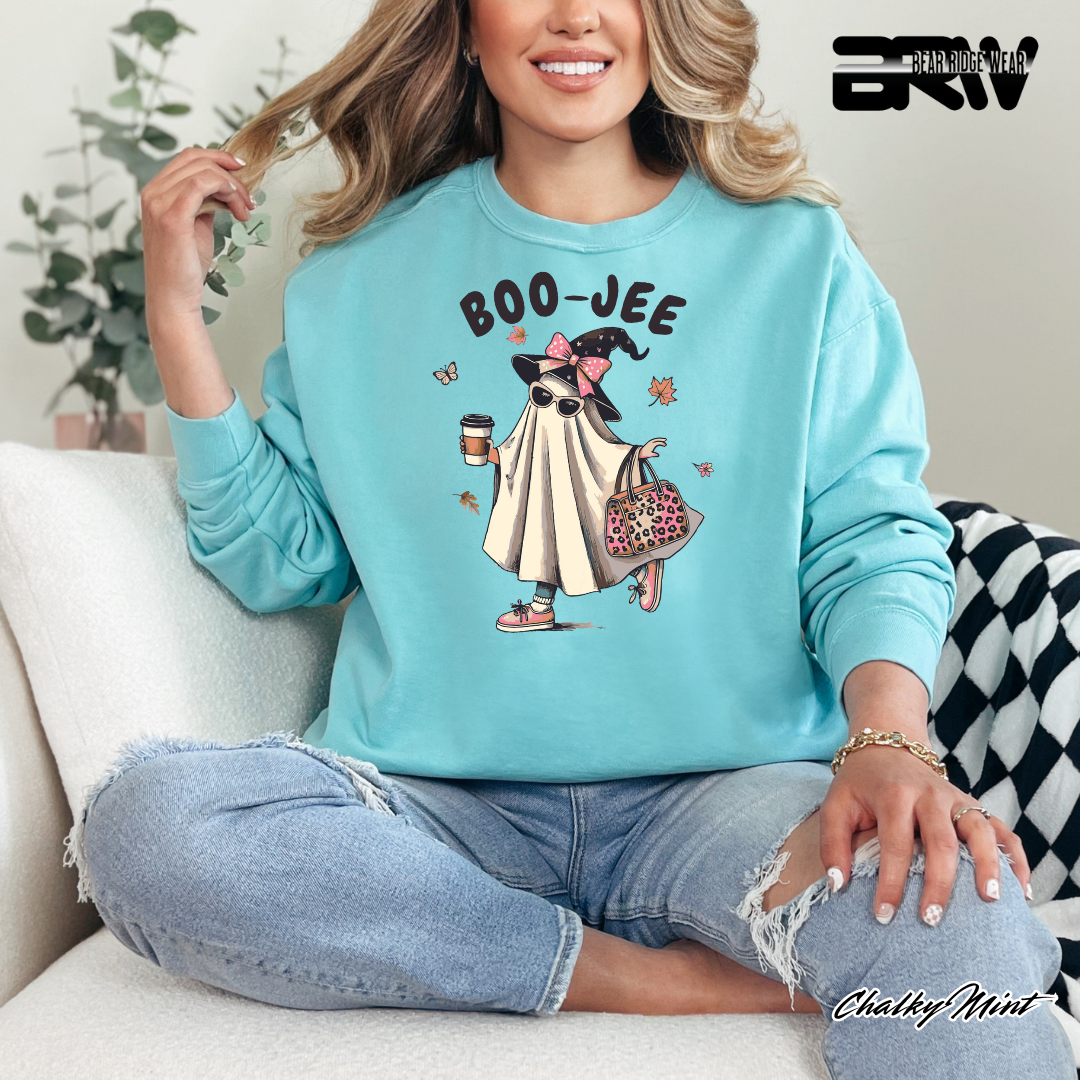 'Boujee With Purse' Fall Long Sleeve Tee