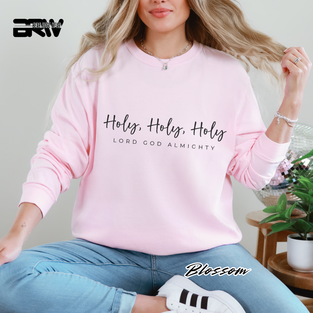 'Holy, Holy, Holy' Faith Long-Sleeve Tee
